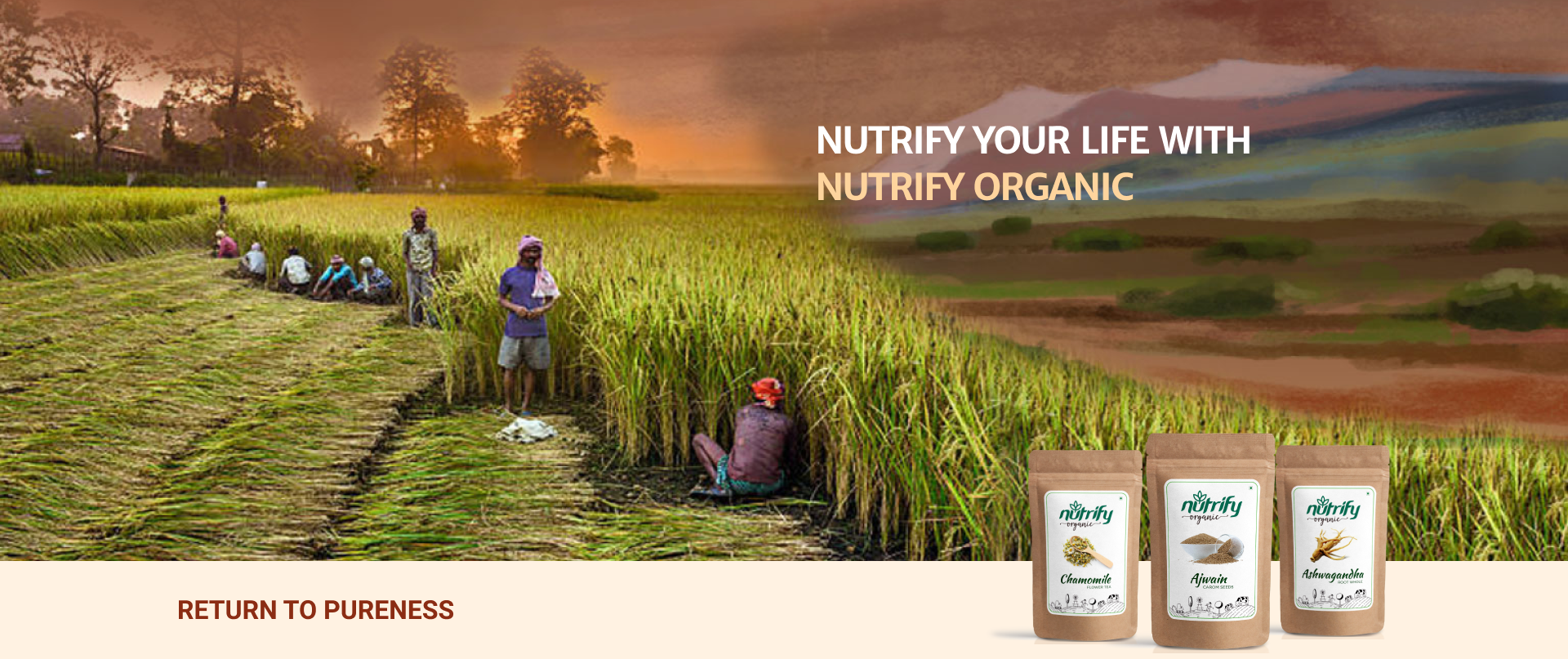 Nutrify your life with Nutrify Organic